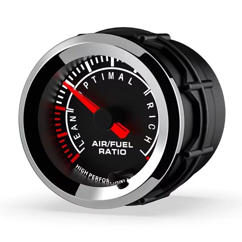 SINCO TECH 2'' 52mm A/F Ratio Gauge with Narrow Oxygen Sensor Car AFR Meter (A/F) - Image 2